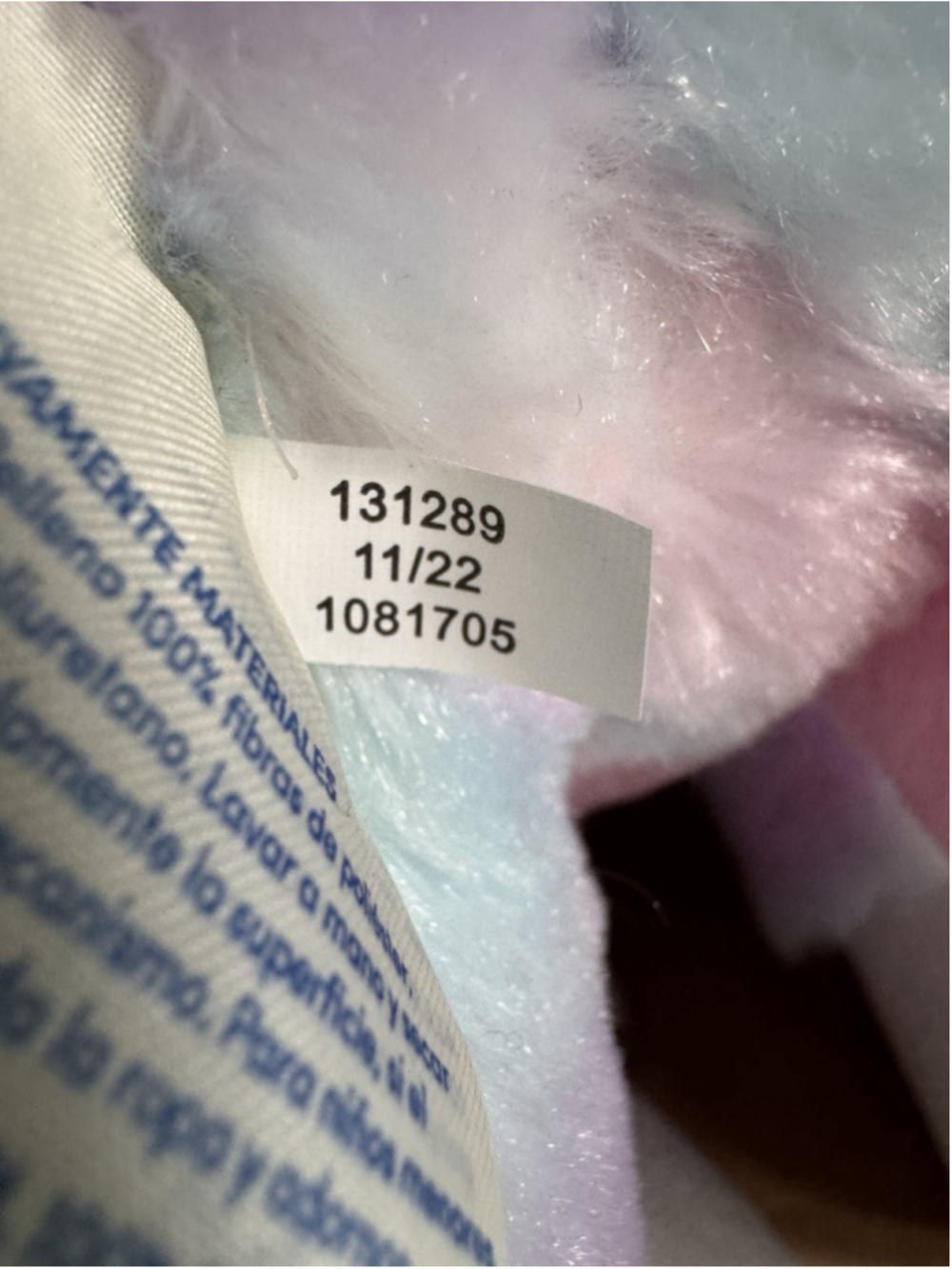 Build-A-Bear Beary Fairy Friends Enchanted Unicorn 2022 Rainbow Tag Attached - Picture 6 of 8